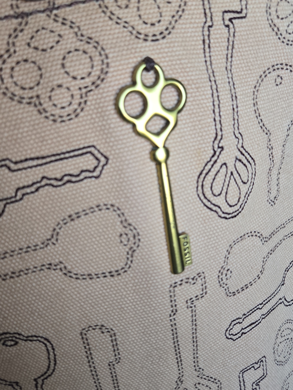 ***RARE*** Vintage Fossil Canvas Tote - Picture 7 of 12